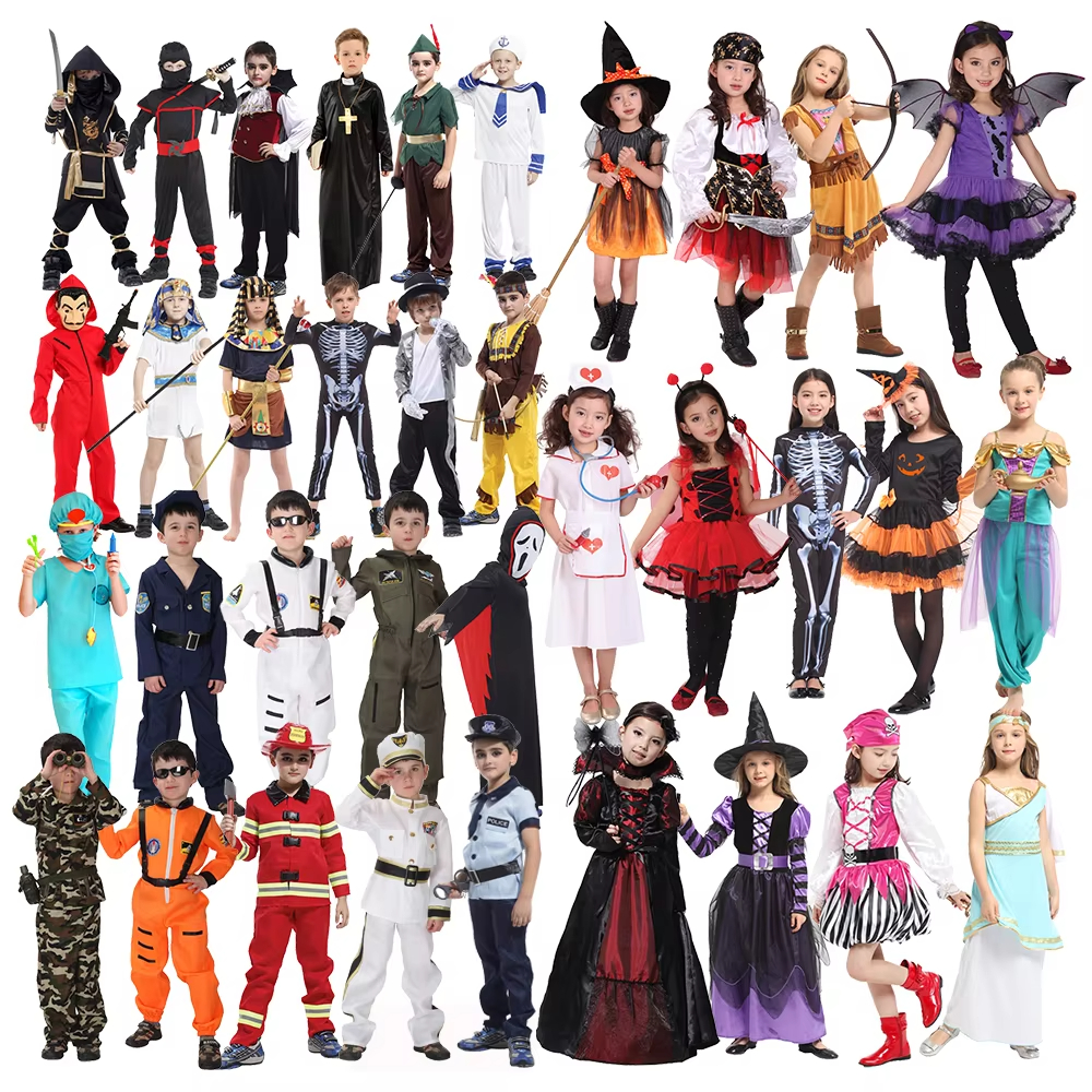 ჰელოუინი Dress Up კოსტიუმი ბავშვებისთვის – Cosplay Party კოსტიუმები